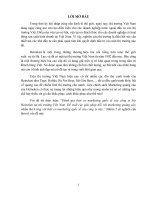 Đánh giá thời cơ marketing quốc tế của công ty bia Heineken tại thị trường Việt Nam. Đề xuất các giải pháp đối với marketing quảng cáo nhằm thích ứng với thời cơ marketing quốc tế của công ty này.