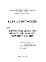 luận văn kỹ thuật điện, điện tử thiết kế và thi công trạm trộn bê tông điều khiển bằng máy tính