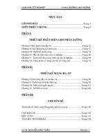 luận văn kỹ thuật điện, điện tử thiết kế hệ thống cung cấp điện nhà máy dầu bình an