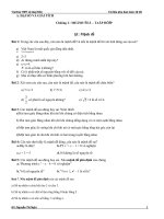 Bài tập đại số 10 cb