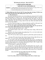 Bồi dưỡng học sinh giỏi Lịch sử 9