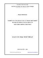 nghiên cứu ứng dụng vi xử lý trong điều khiển hệ truyền động sử dụng động cơ một chiều không chổi than