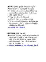 Thu thập số liệu thống kê, tần số