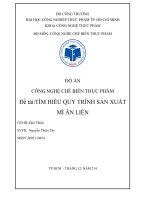 tìm hiểu quy trình sản xuất mì ăn liền