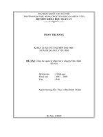 công tác quản lý nhân lực ở công ty địa chính hà nội