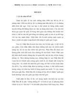 chính sách đối ngoại và phong cách tiến hành tìm kiếm vị thế chính trị mới của nhật bản