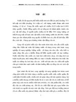 nghiên cứu sử dụng kỹ thuật chiết pha rắn để tách và làm giầu các clophenol trong nước