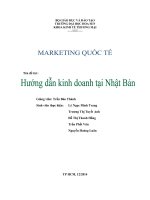 hướng dẫn kinh doanh tại nhật bản