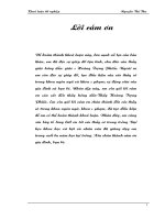 nghiên cứu độc thoại nội tâm trong văn bản nghệ thuật của bốn cây bút nữ hiện đại