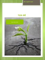 Mẫu Slide power point nền xanh cực đẹp