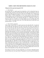 PHÂN TÍCH môi TRƯỜNG NGOÀI của TCM