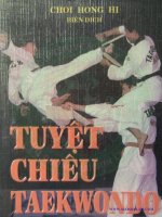 Tuyệt chiêu taekwondo (tự học võ thuật)