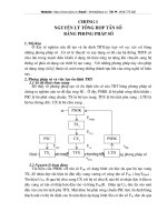 những bức xạ hài trên đầu ra của bộ tổng hợp tần số bằng phương pháp số của nhân rời rạc tần số