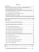 báo cáo kiến tập kế toán công ty xăng dầu Minh Thủy