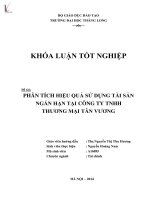 phân tích tình hình tài chính của công ty cp xây dựng vvmi