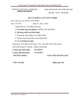 khoa luận tốt nghiệp tổng quan về hệ thống thông tin GSM