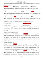 chuyên đề  bài tập tổng hợp về amin