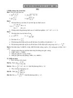 bộ đề ôn thi hkii tóan lớp 11