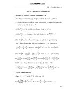 tích phân hàm vô tỉ