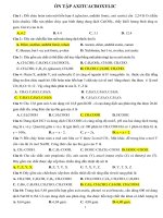 chuyên đề tổng hợp về axit cacboxylic