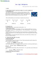 este,lipit và chất giặc rửa