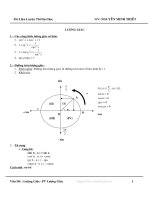 Tài liệu lượng giác luyện thi ĐH cực hay