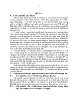 Nghiên cứu đánh giá mức độ hài lòng của doanh nghiệp về chất lượng đào tạo nhân lực trình độ đại học ở việt nam (tt)