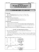 Khảo sát hàm số ôn thi ĐH