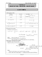 Hàm số lũy thừa,mũ,logarit ôn thi ĐH