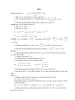 10 Đề Toán ôn thi ĐH có đáp án