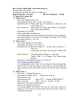 Kiến thức thông tin nguyễn Xuân Huy