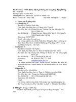 Định giá thông tin trong hoạt động Thông tin  Thư viện