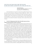 Hai thập kỷ phát triển trên thế giới, bài học kinh nghiệm và định hướng phát triển cho việt Nam