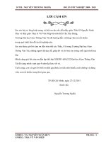 đồ án tốt nghiệp - thiết kế xây dựng khu chung cư tân tạo 1