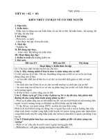 giáo án bồi dưỡng học sinh giỏi theo chủ đề tham khảo môn sinh học 9