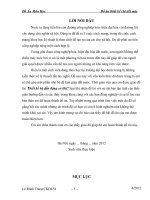 Đồ án thiết kế hệ dẫn động cơ khí