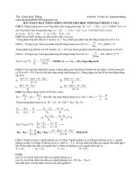 BÀI TOÁN HẠT NHÂN KHÓ ( DÀNH CHO HỌC SINH ĐẠT ĐIỂM CAO )