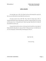 đồ án cung cấp điện phân xưởng sữa chữa cơ khí