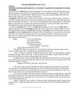 TÀI LIỆU BỒI DƯỠNG NGỮ VĂN 9