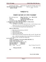 đồ án tốt nghiệp thiết kế máy nhấn thủy lực