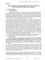 SKKN: MỘT SỐ BIỆN PHÁP GIÚP HỌC SINH HIỂU VÀ THỰC HIỆN TỐT  “ 5 ĐIỀU BÁC HỒ DẠY THIẾU NIÊN NHI ĐỒNG ”