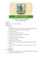 ĐỀ CƯƠNG ôn tập TIẾNG ANH lớp 10 kỳ 1  2014  2015