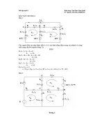 bài tập lý thuyết mạch điện tử