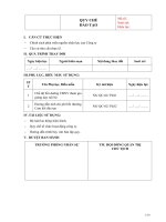 Quy chế đào tạo phát triển