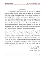 đồ án công nghệ sản xuất biodiesel từ dầu ăn phế thải