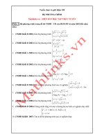 Tuyển chọn 100 Hệ phương trình diễn đàn Mathlinks.vn