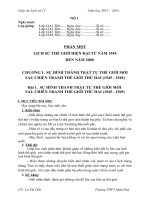 Giáo án lịch sử 12 năm 2014 2015