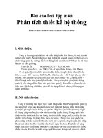 Báo cáo đồ án Đề tài quản lý kho hàng