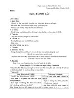 gIÁO ÁN SINH 8 CẢ NĂM  THEO CHUẨN KIẾN THỨC KỸ NĂNG