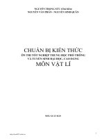sách hướng dẫn ôn thi tốt nghiệp và đại học môn vật lý của thầy nguyễn trọng sửu
